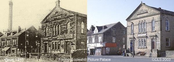 Eccleshill Picture Palace circa 1915 and 2003