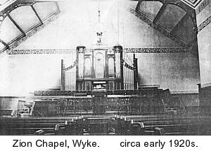 Zion Chapel, Wyke