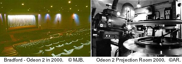 Odeon 2 Auditorium and Projection Room