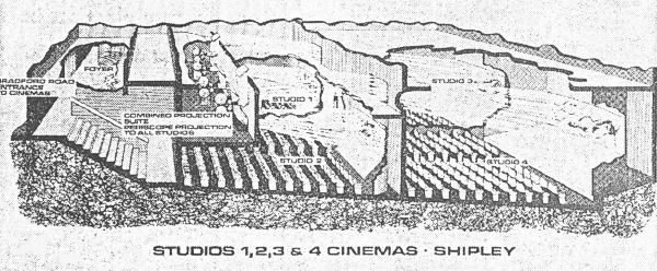 Studios 1234  section drawing