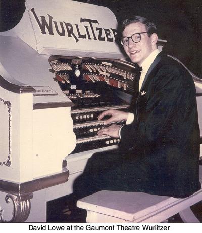 David Lowe at Gaumont Wurlitzer